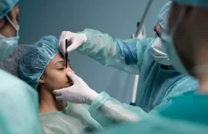 Intervención de cirugía plástica