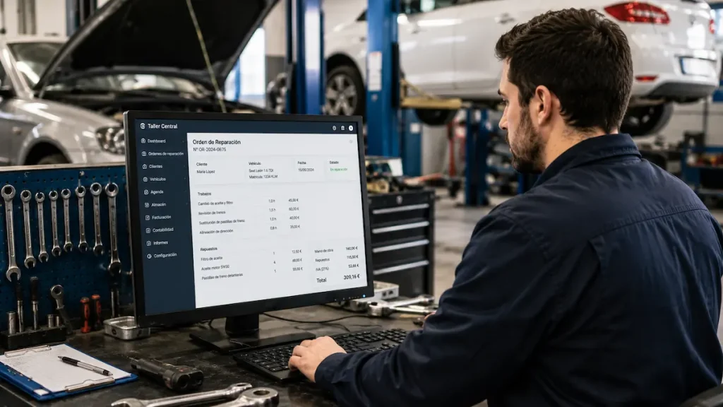 Software para taller mecánico