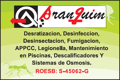 DESINFECCIN - DESINSECTACIN - DESRATIZACIN, CONTROL INTEGRAL DE PLAGAS, LEGIONELA - CARCOMA